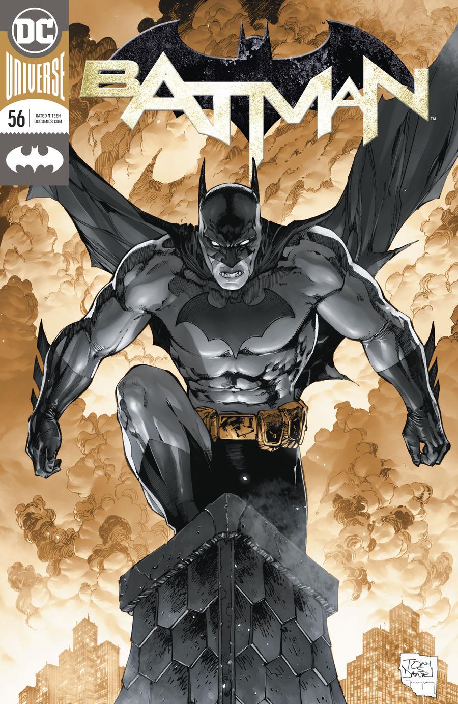 Batman Vol 3 #56 Cover A Regular Tony S Daniel Enhanced Foil Cover