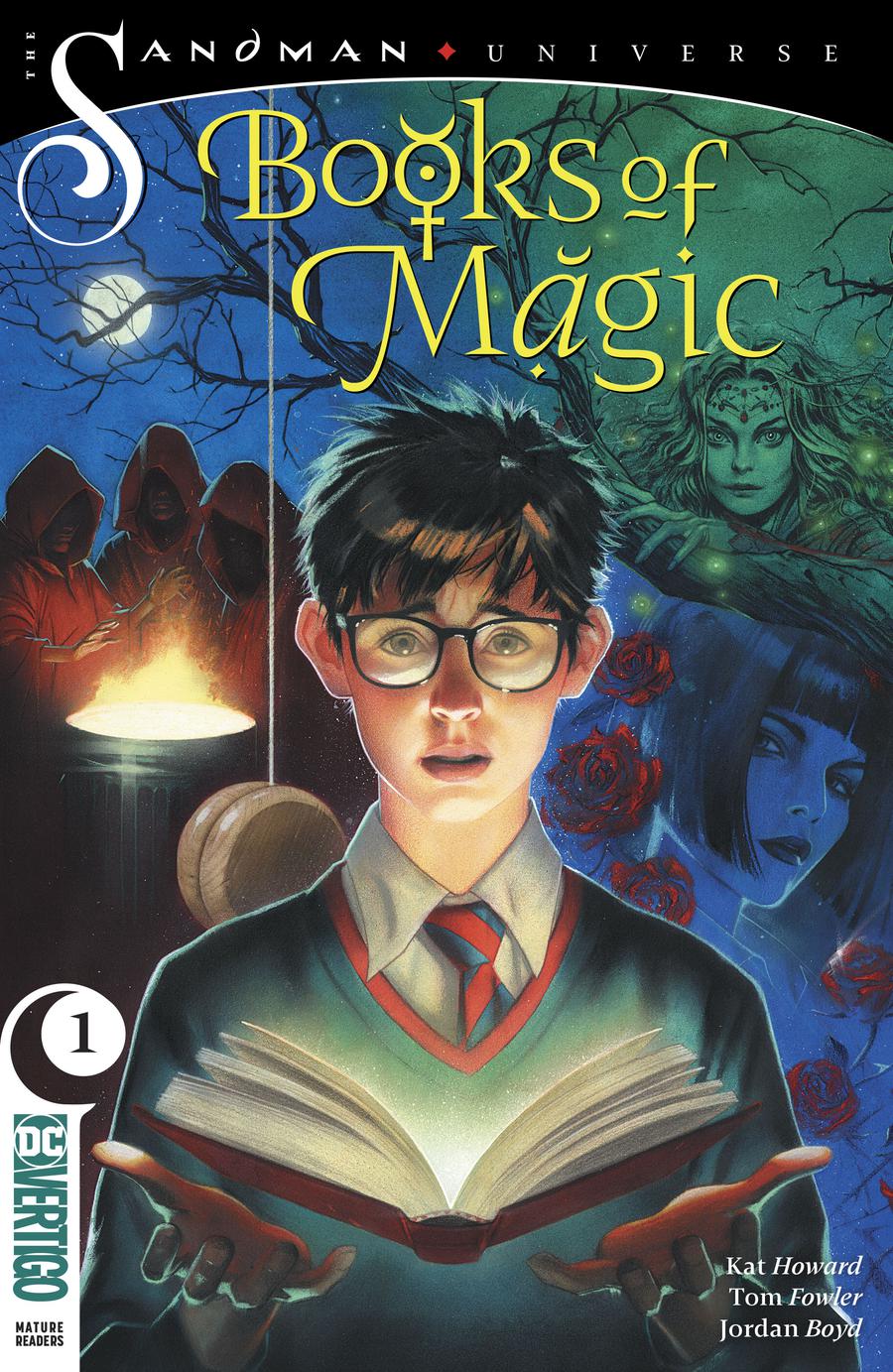 Books Of Magic Vol 3 #1 Cover B Variant Joshua Middleton Cover