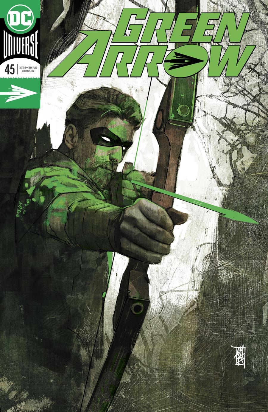 Green Arrow Vol 7 #45 Cover A Regular Alex Maleev Enhanced Foil Cover (Heroes In Crisis Tie-In)