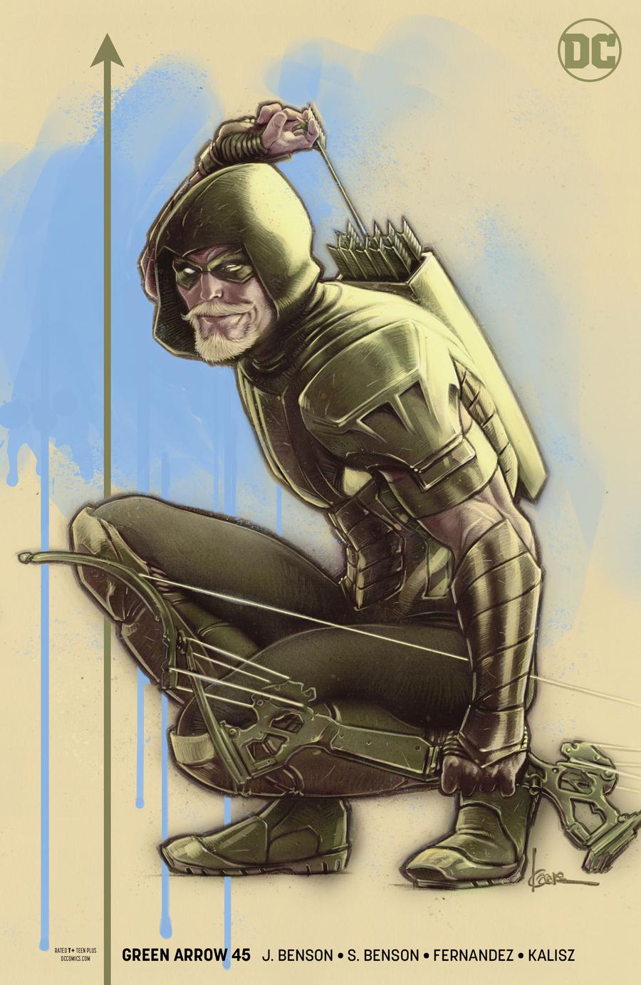 Green Arrow Vol 7 #45 Cover B Variant Kaare Andrews Cover (Heroes In Crisis Tie-In)