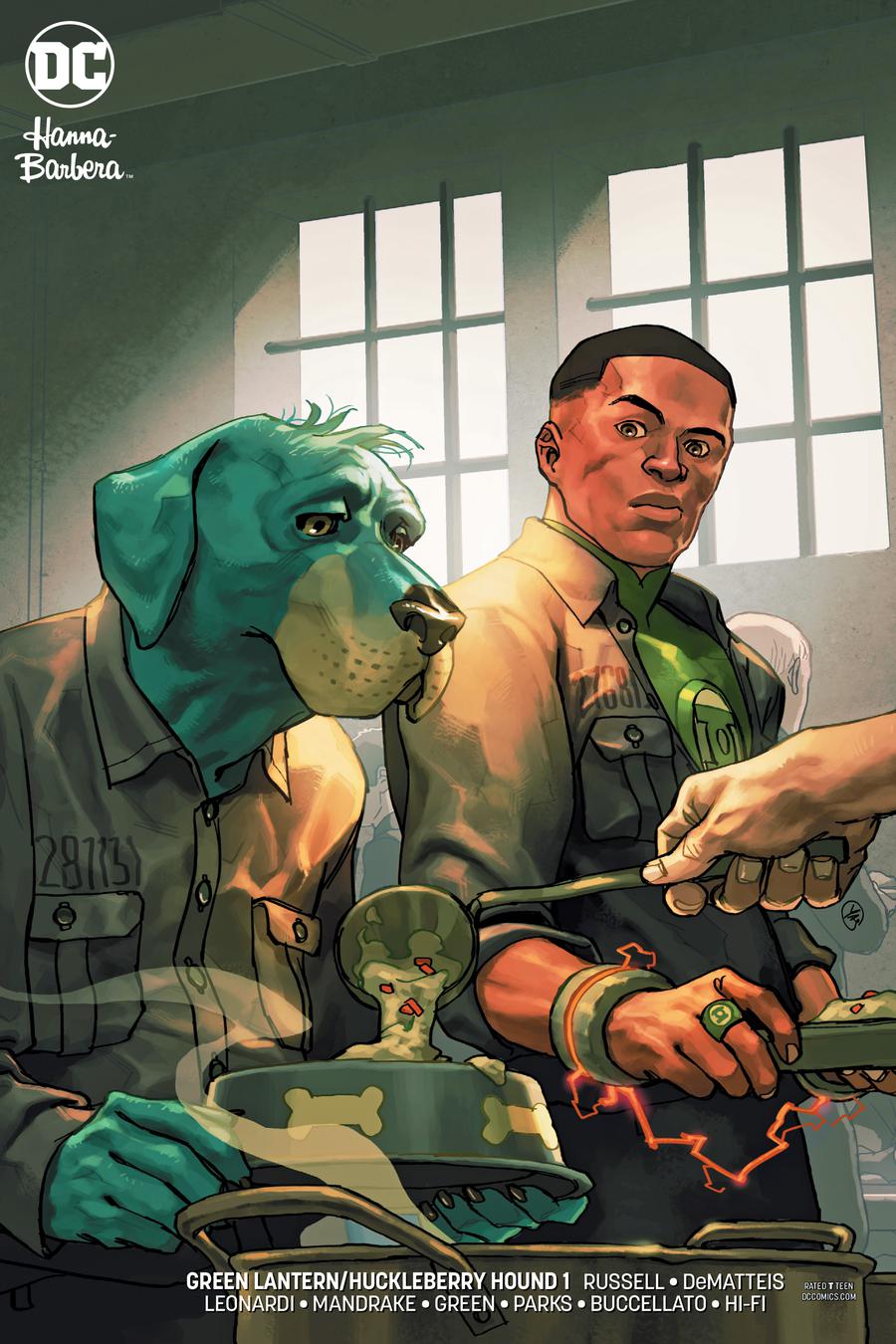 Green Lantern Huckleberry Hound Special #1 Cover B Variant Yasmine Putri Cover