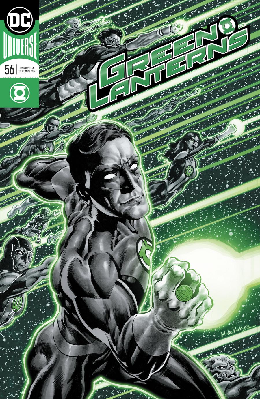 Green Lanterns #56 Cover A Regular Mike Perkins Enhanced Foil Cover