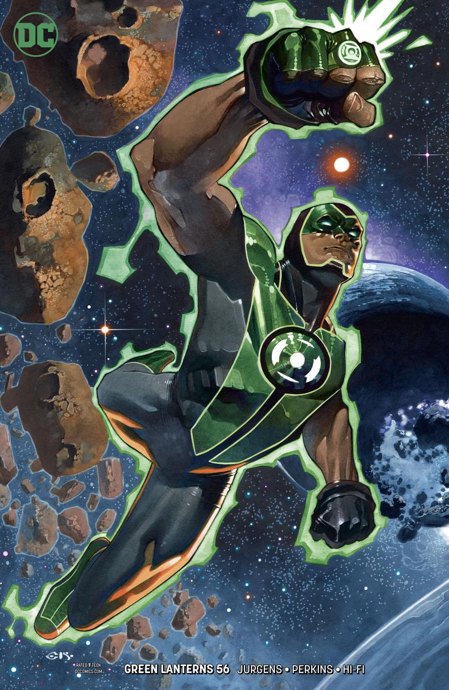 Green Lanterns #56 Cover B Variant Chris Stevens Cover