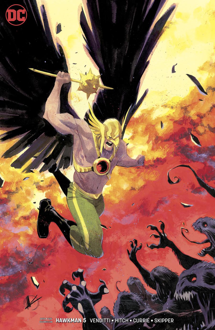 Hawkman Vol 5 #5 Cover B Variant Matteo Scalera Cover