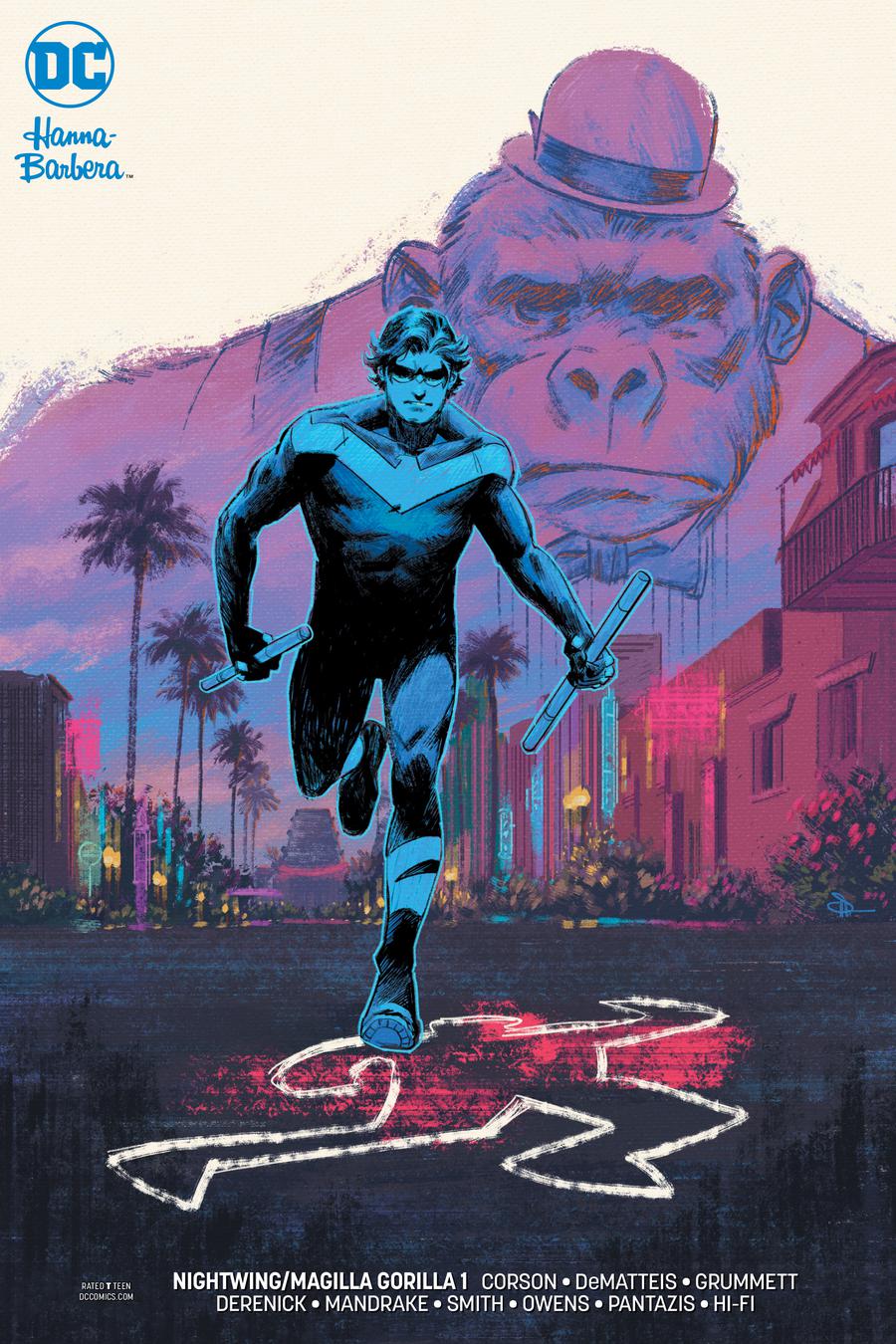 Nightwing Magilla Gorilla Special #1 Cover B Variant Evan Doc Shaner Cover