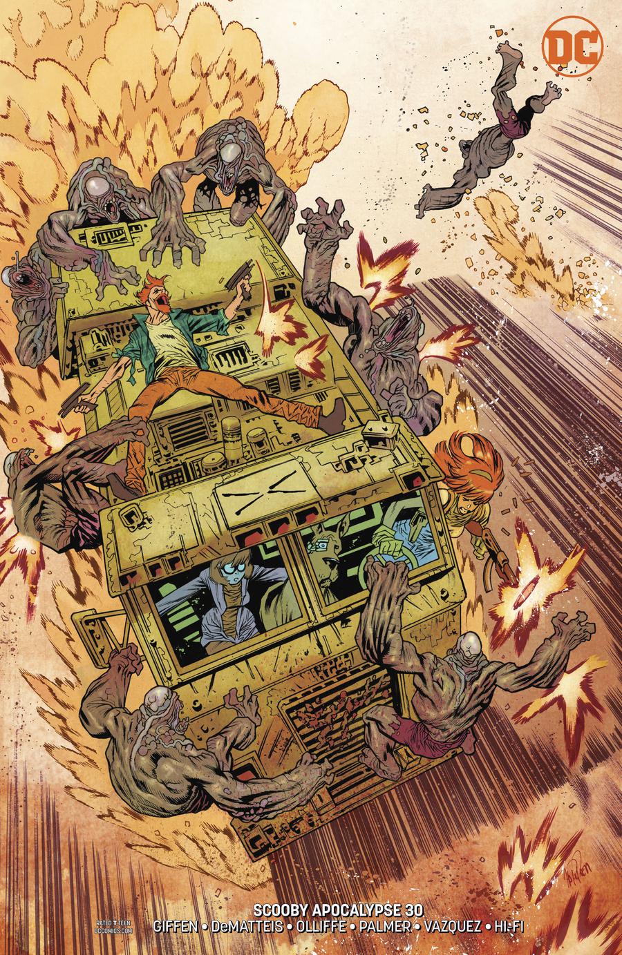 Scooby Apocalypse #30 Cover B Variant James Harren Cover