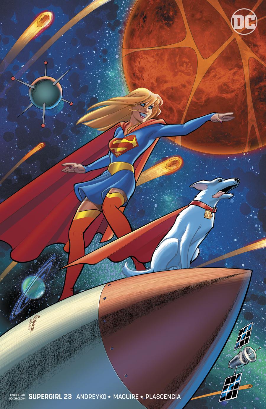 Supergirl Vol 7 #23 Cover B Variant Amanda Conner Cover