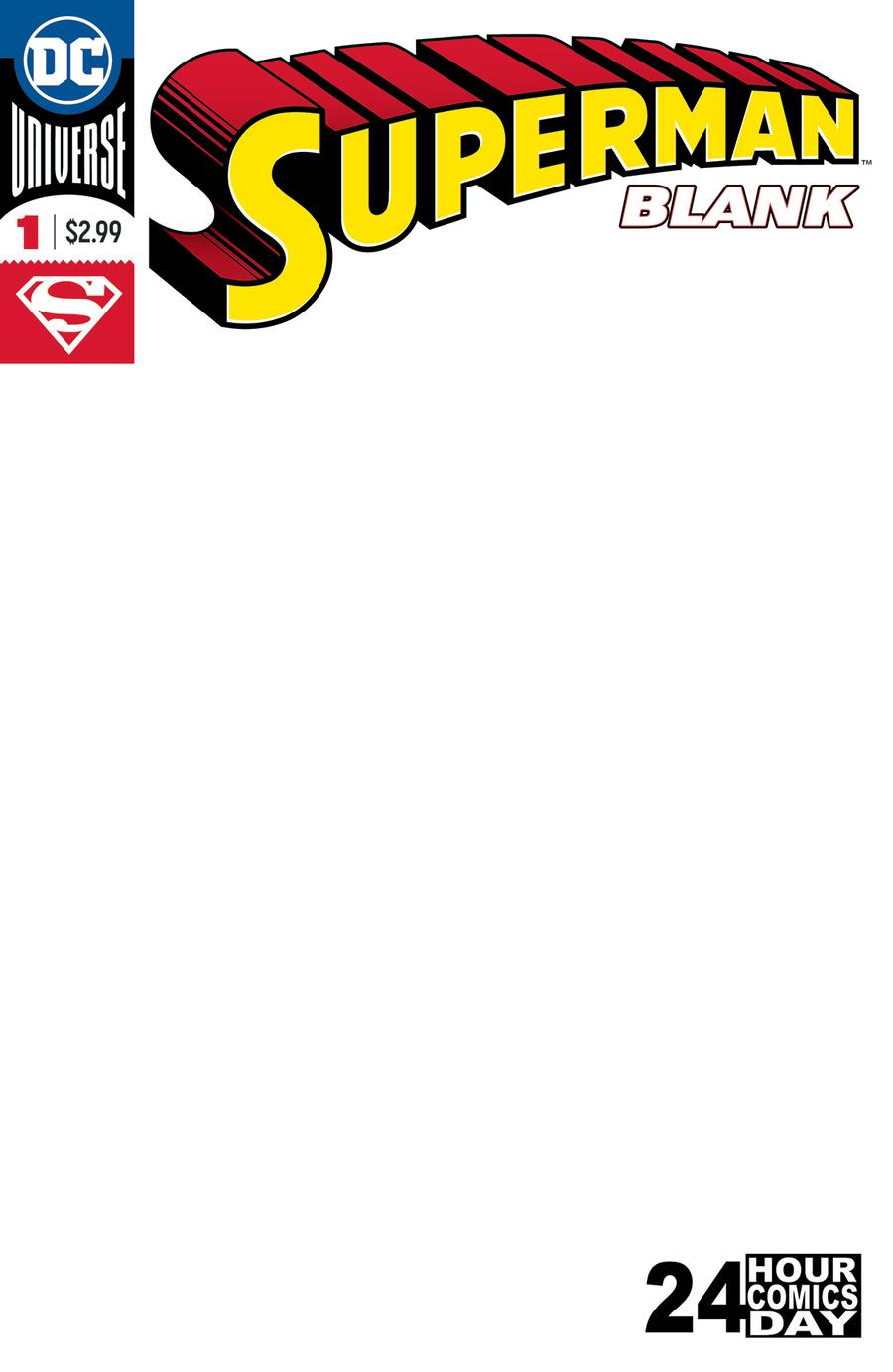 Superman Blank Comic #1