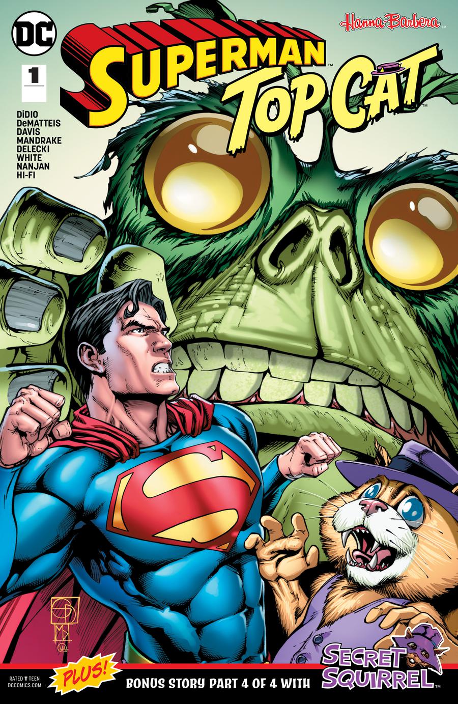 Superman Top Cat Special #1 Cover A Regular Shane Davis Cover