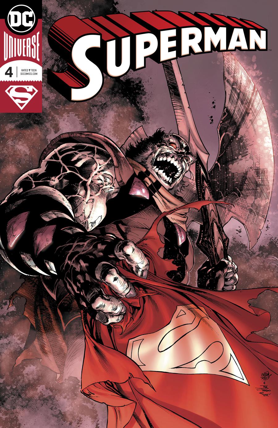 Superman Vol 6 #4 Cover A Regular Ivan Reis & Joe Prado Enhanced Foil Cover