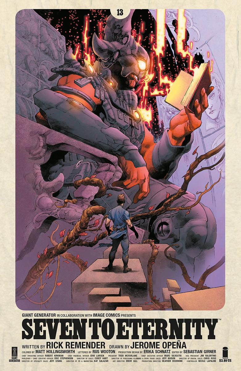 Seven To Eternity #13 Cover A Regular Jerome Opena & Matt Hollingsworth Cover