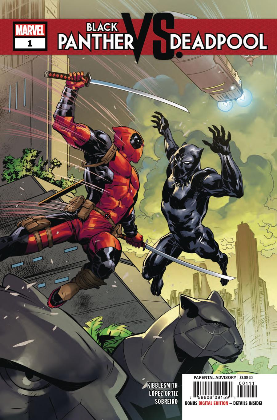 Black Panther vs Deadpool #1 Cover A 1st Ptg Regular Ryan Benjamin Cover