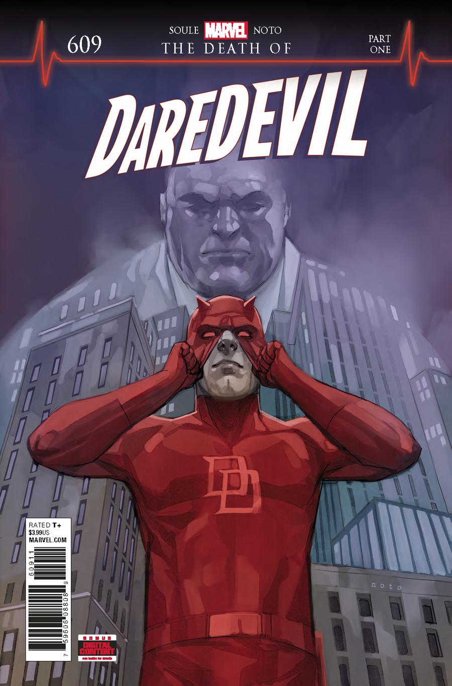 Daredevil Vol 5 #609 Cover A 1st Ptg Regular Phil Noto Cover