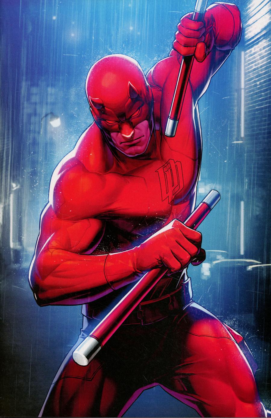 Daredevil Vol 5 #609 Cover B Variant Jong-Ju Kim Marvel Battle Lines Cover