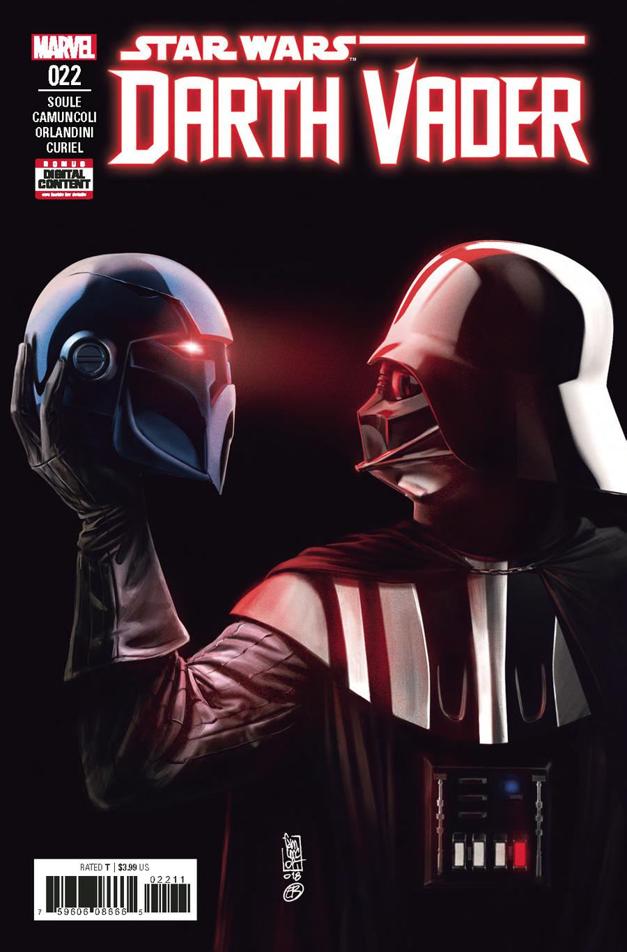 Darth Vader Vol 2 #22 Cover A Regular Elia Bonetti & Giuseppe Camuncoli Cover
