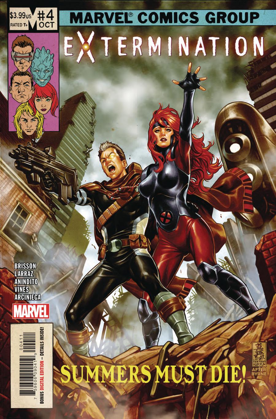 Extermination #4 Cover A Regular Mark Brooks Cover