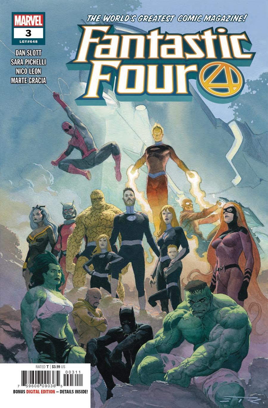 Fantastic Four Vol 6 #3 Cover A 1st Ptg Regular Esad Ribic Cover