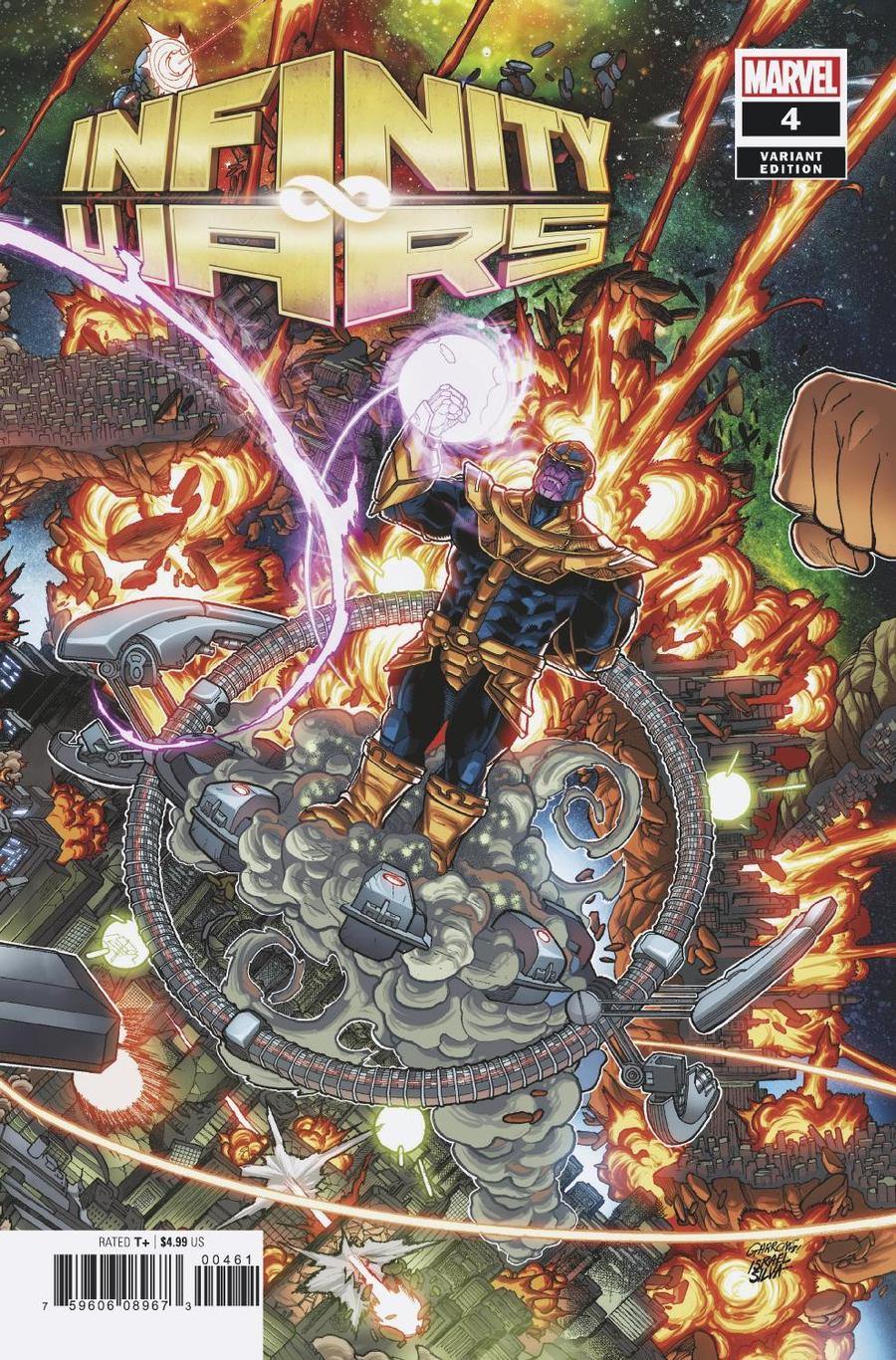 Infinity Wars #4 Cover E Variant Javier Garron Connecting Cover (4 Of 6)