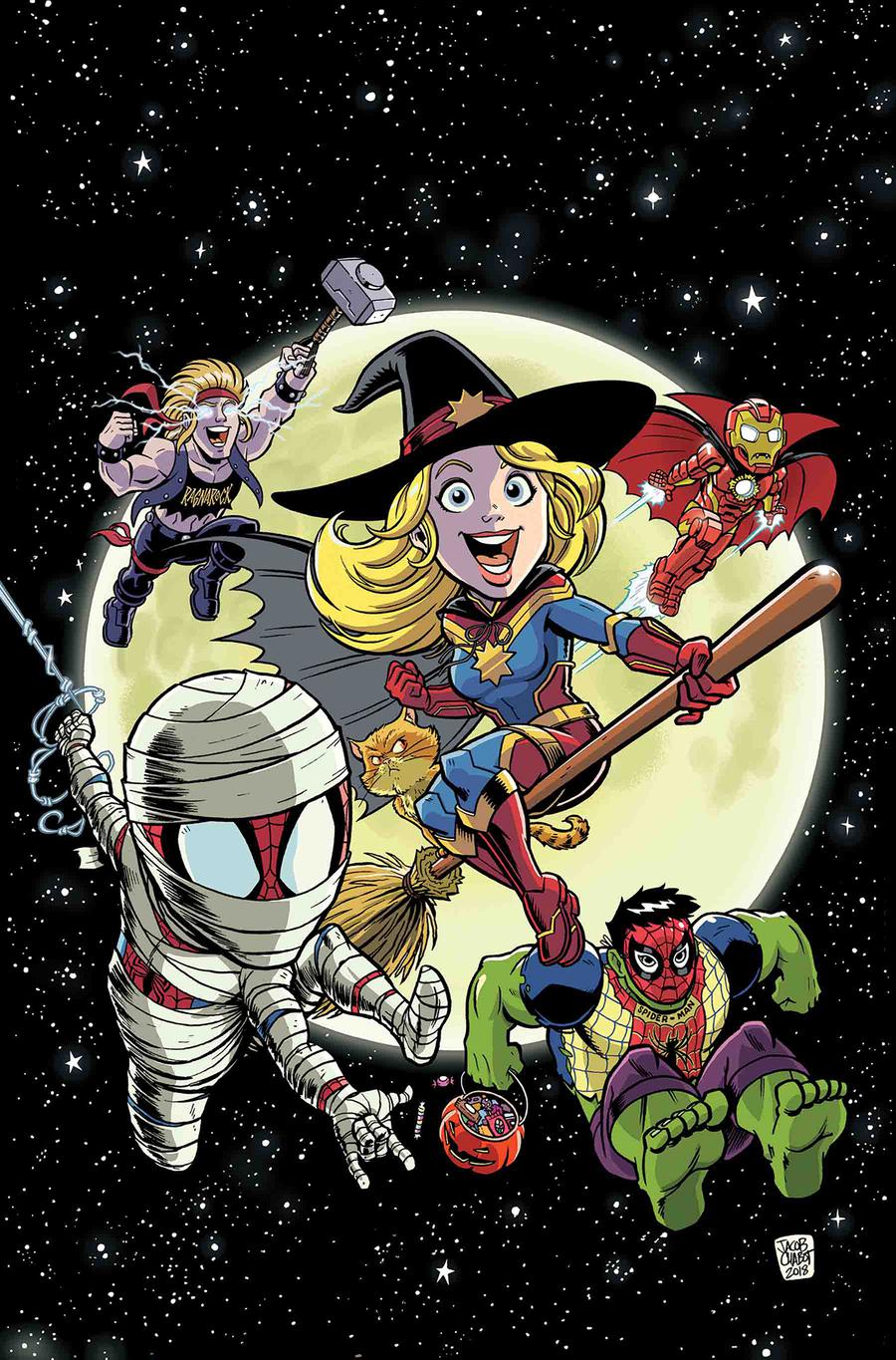 Marvel Super Hero Adventures Captain Marvel Halloween Spooktacular #1