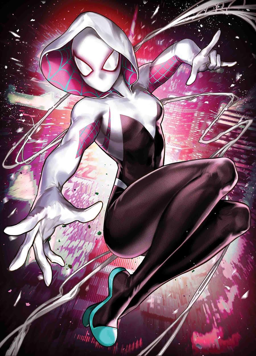 Spider-Gwen Ghost-Spider #1 Cover B Variant Sujin Jo Marvel Battle Lines Cover (Spider-Geddon Tie-In)