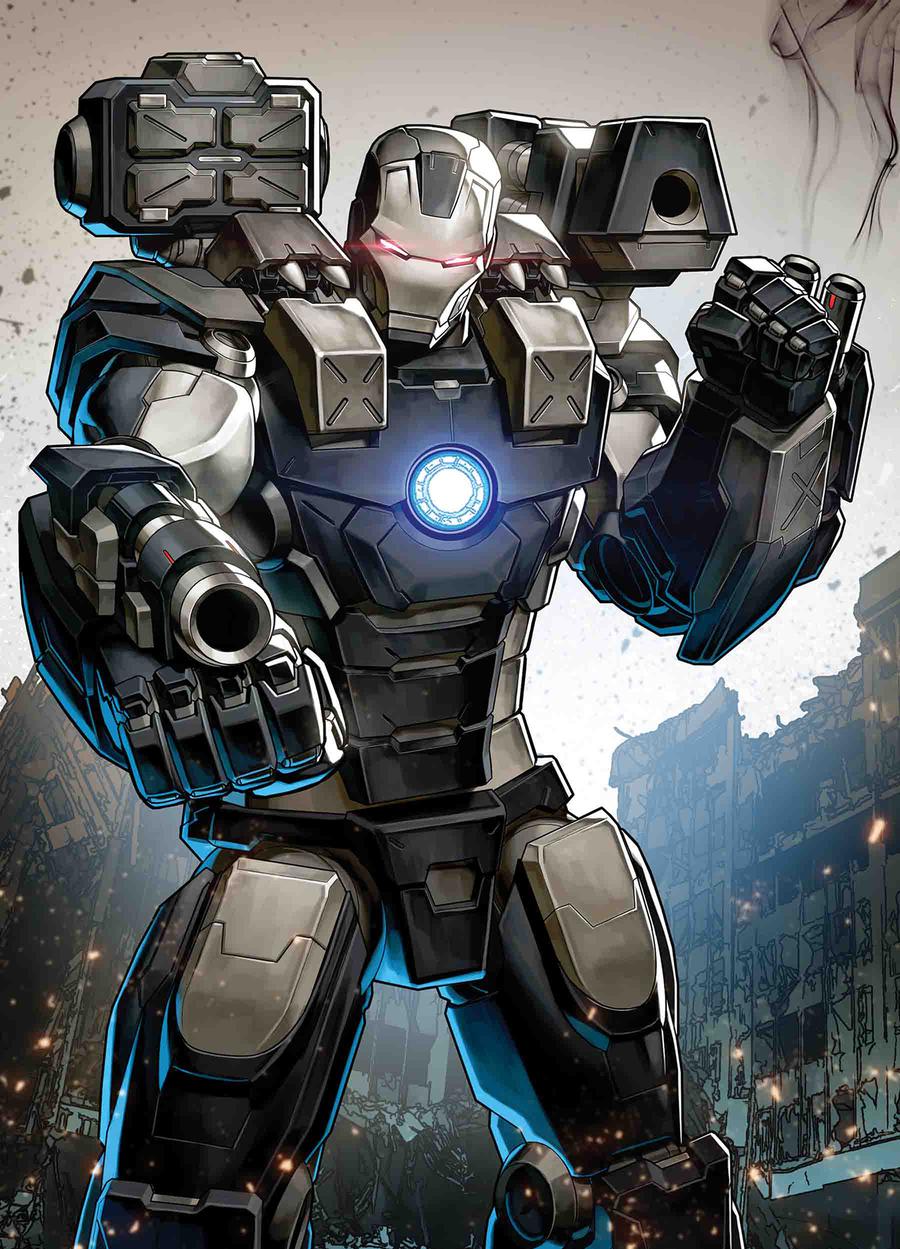 Tony Stark Iron Man #6 Cover B Variant Jong-Ju Kim Marvel Battle Lines Cover