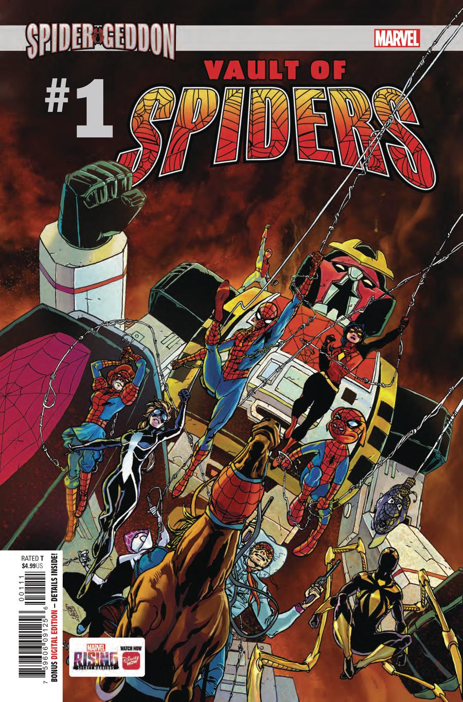 Vault Of Spiders #1 Cover A Regular Giuseppe Camuncoli Cover (Spider-Geddon Tie-In)