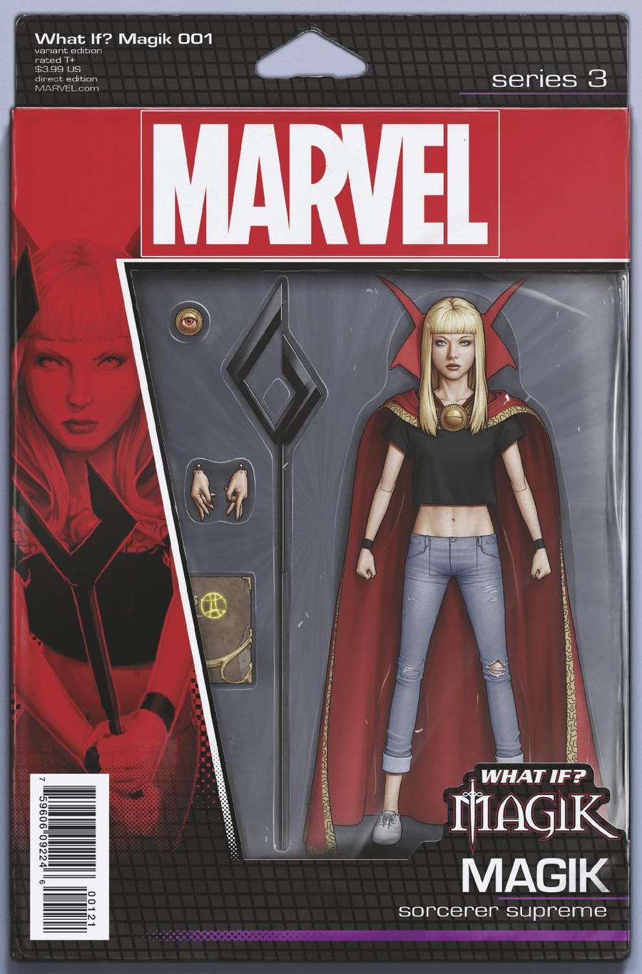 What If Magik #1 Cover B Variant John Tyler Christopher Action Figure Cover