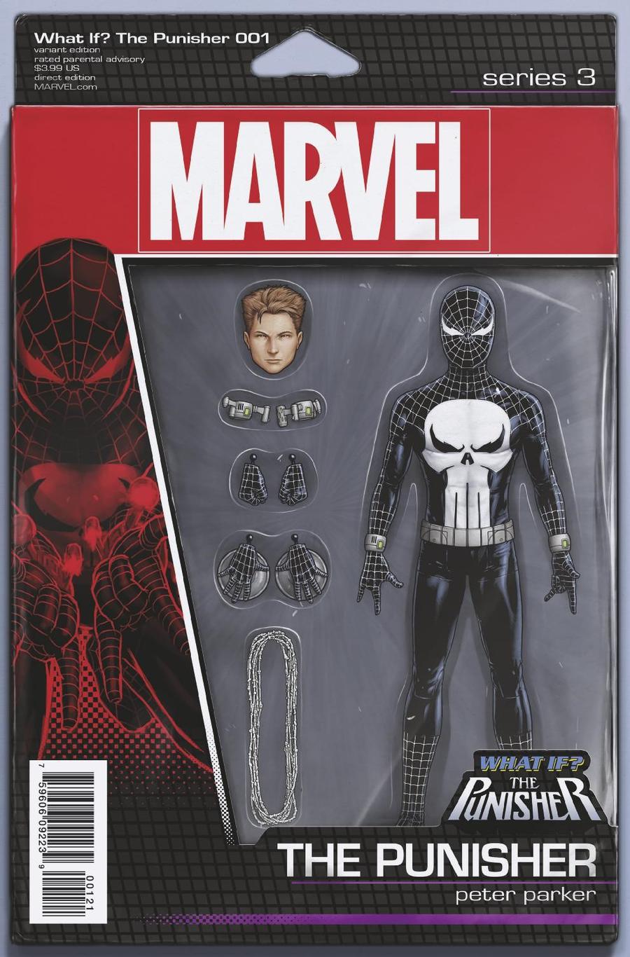 What If Punisher #1 Cover B Variant John Tyler Christopher Action Figure Cover
