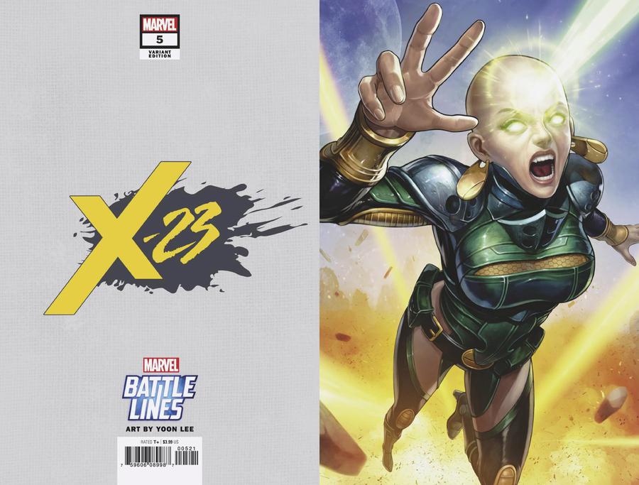 X-23 Vol 3 #5 Cover B Variant Yoon Lee Marvel Battle Lines Cover