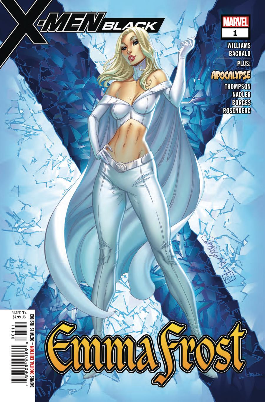 X-Men Black Emma Frost #1 Cover A Regular J Scott Campbell Cover