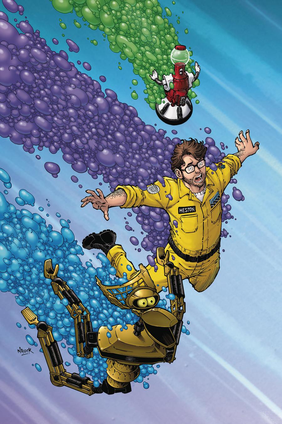 Mystery Science Theater 3000 #2 Cover A Regular Todd Nauck Cover