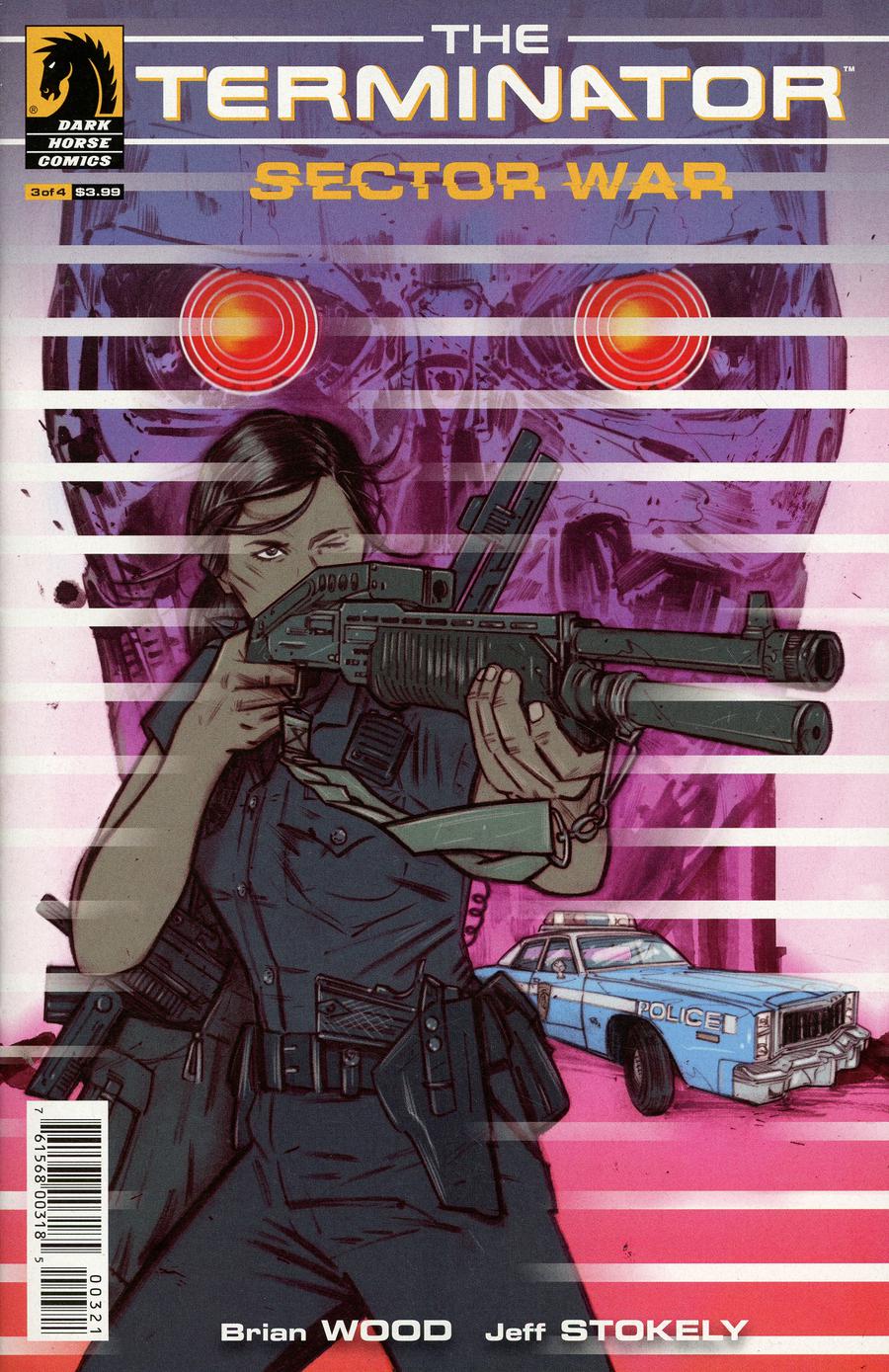 Terminator Sector War #3 Cover B Variant Tula Lotay Cover