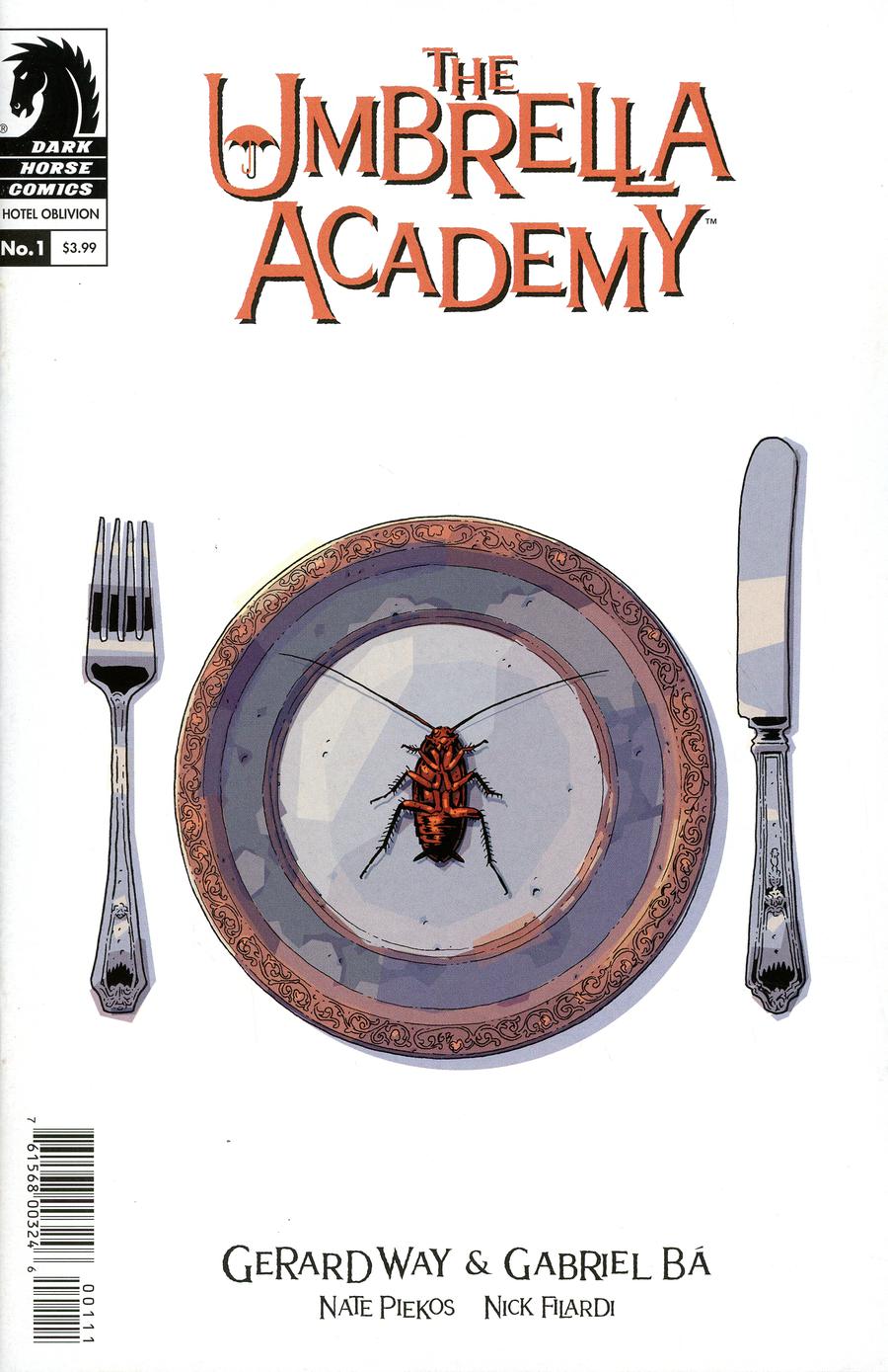 Umbrella Academy Hotel Oblivion #1 Cover A Regular Gabriel Ba Cover