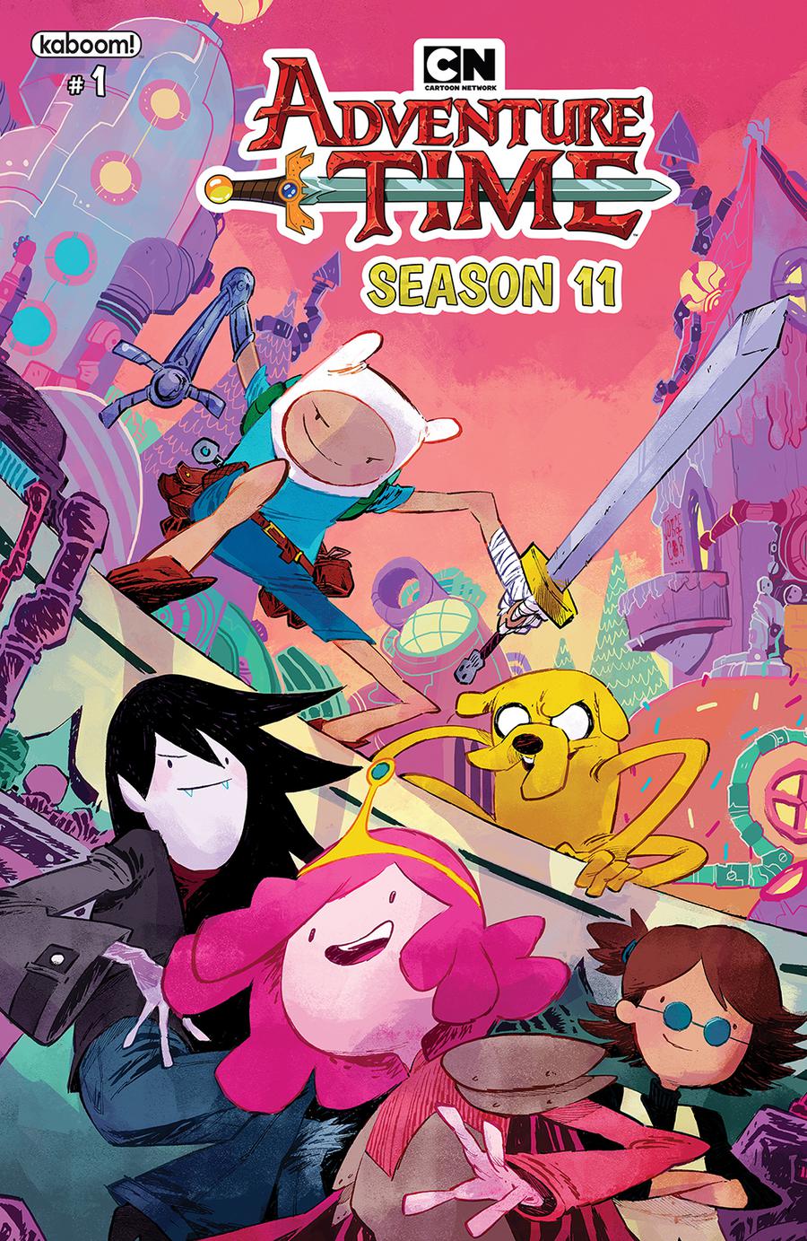 Adventure Time Season 11 #1 Cover A 1st Ptg Regular Jorge Corona Cover
