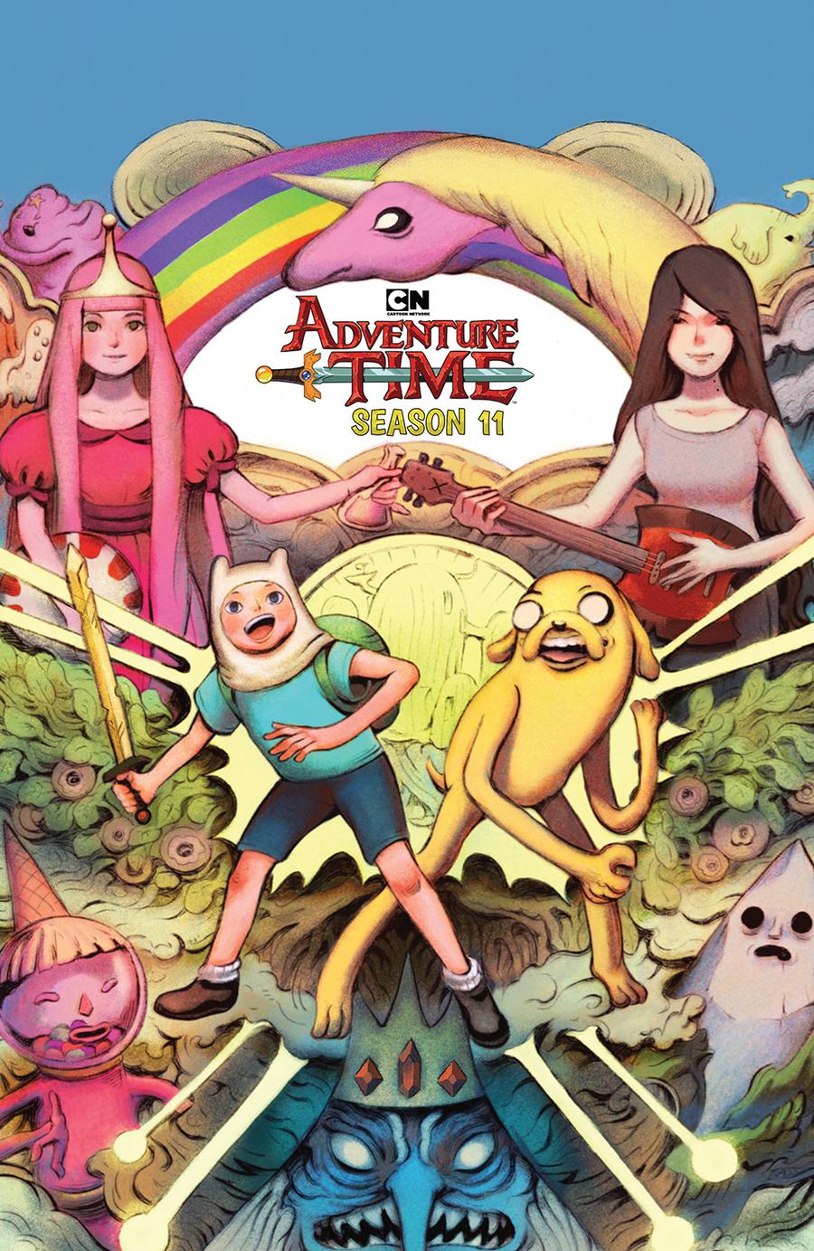 Adventure Time Season 11 #1 Cover B Variant Julie Benbassat Subscription Cover