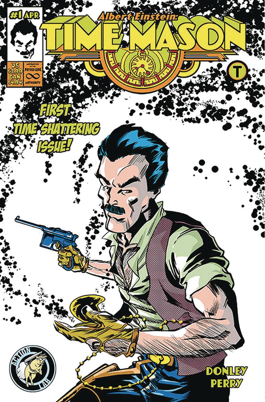 Albert Einstein Time Mason #1 Cover B Variant Tony Donley Cover