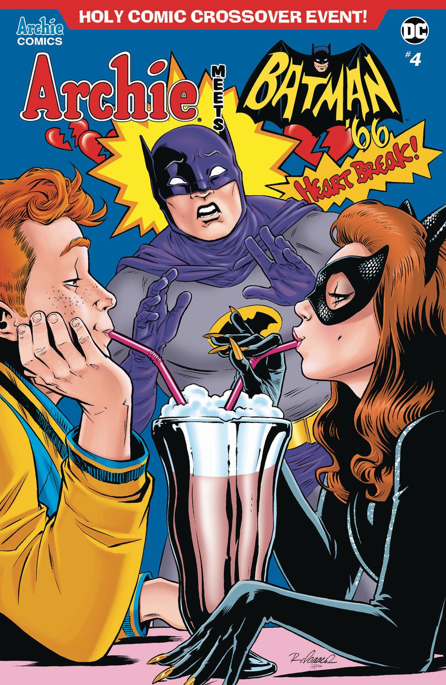 Archie Meets Batman 66 #4 Cover B Variant Rebekah Isaacs & Rosario Tito Pena Cover