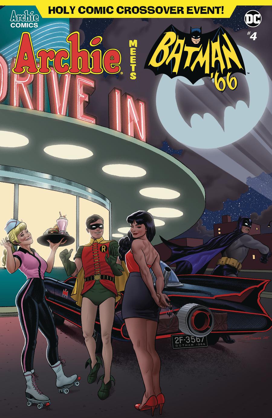 Archie Meets Batman 66 #4 Cover D Variant Joe Quinones Cover
