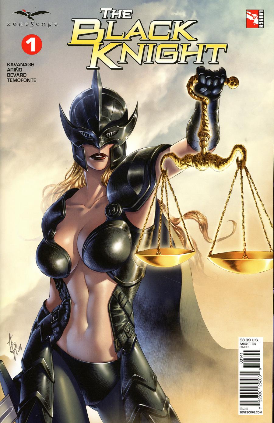 Grimm Fairy Tales Presents Black Knight #1 Cover D Alan Quah