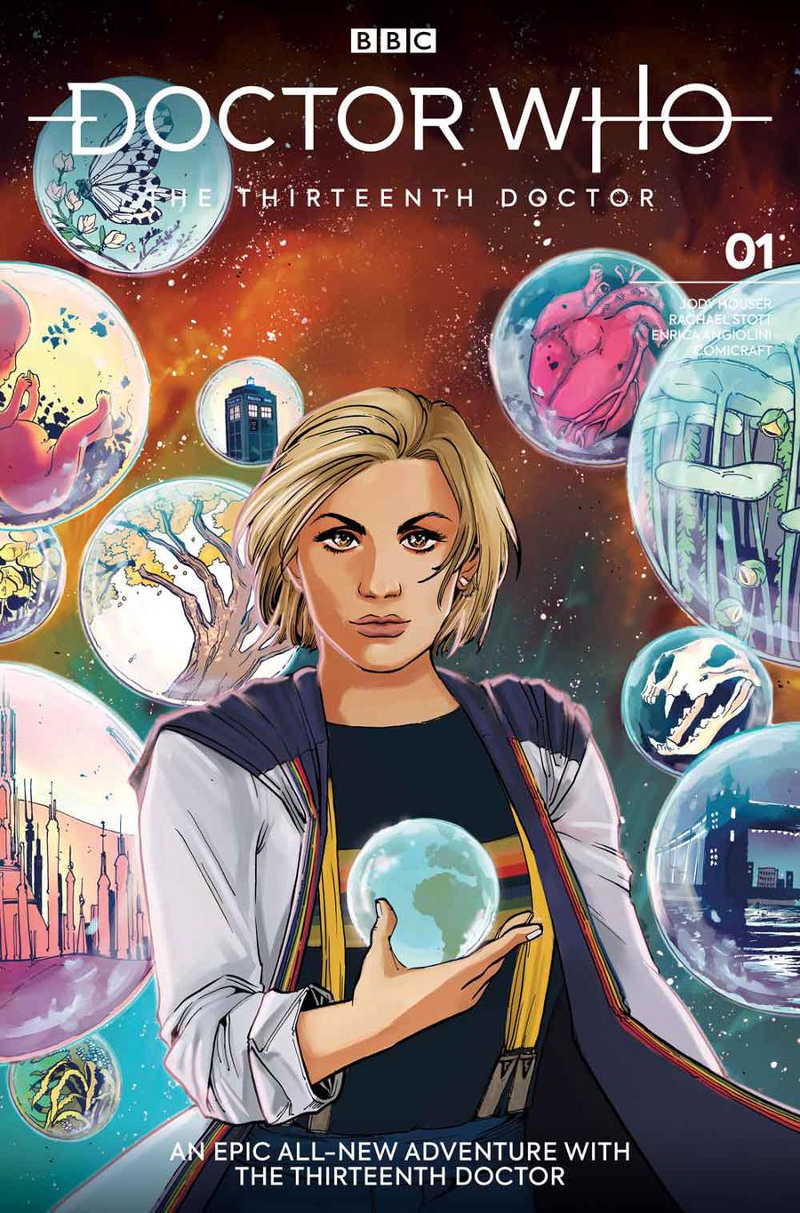 Doctor Who 13th Doctor #1 Cover E Variant Sanya Anwar Cover