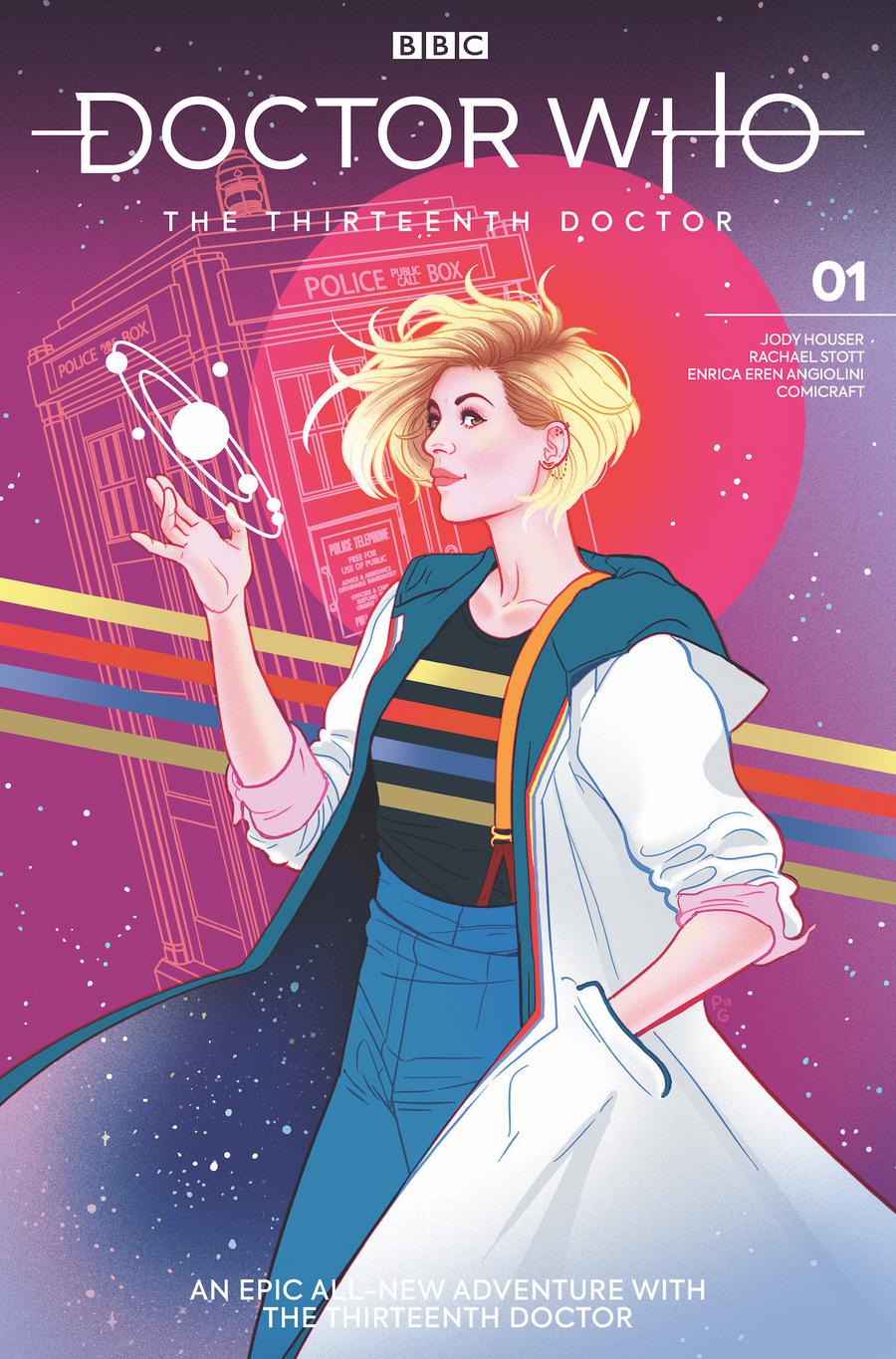 Doctor Who 13th Doctor #1 Cover F Variant Paulina Ganucheau Cover