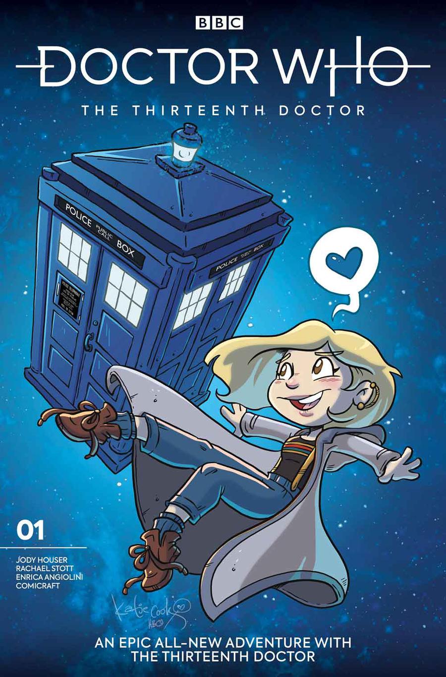 Doctor Who 13th Doctor #1 Cover I Variant Katie Cook Cover