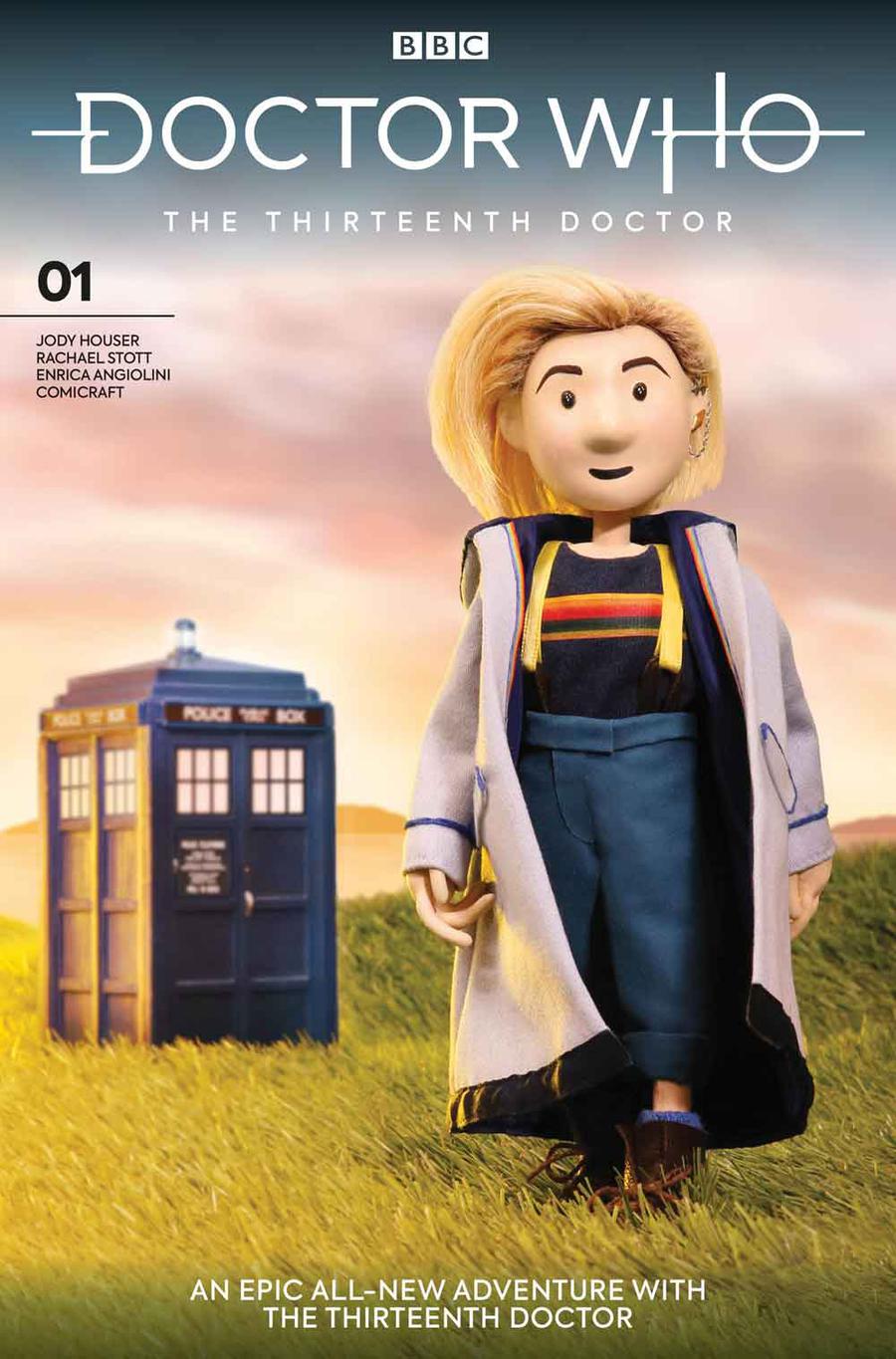 Doctor Who 13th Doctor #1 Cover J Variant Doctor Puppet Cover