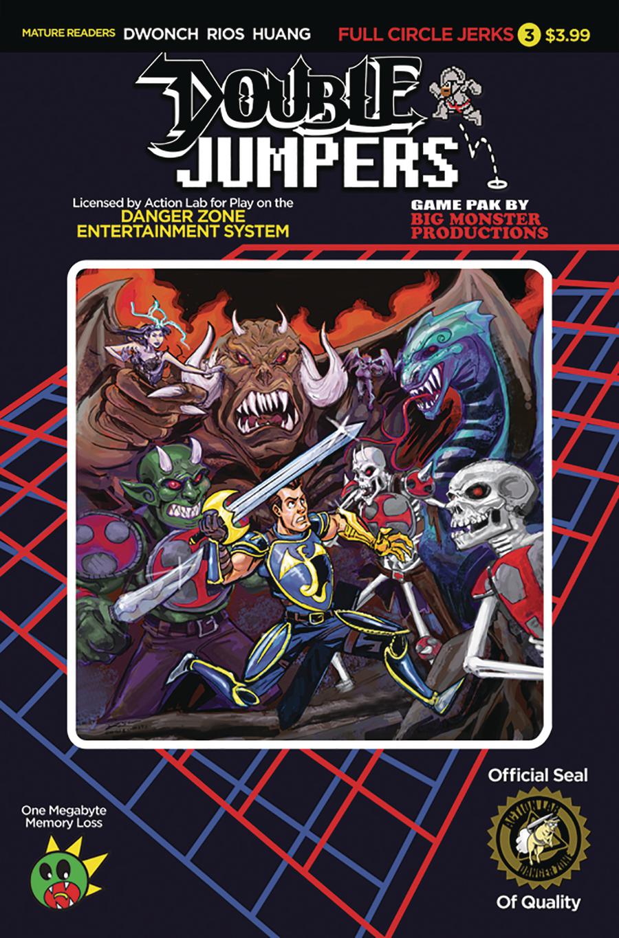 Double Jumpers Full Circle Jerks #3 Cover B Variant Daniel Jay Logan Cover