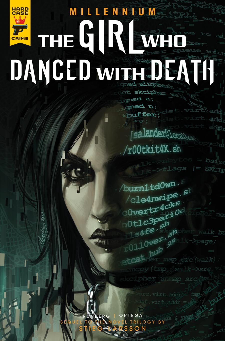 Hard Case Crime Millennium Girl Who Danced With Death #3 Cover A Regular Claudia Ianniciello Cover