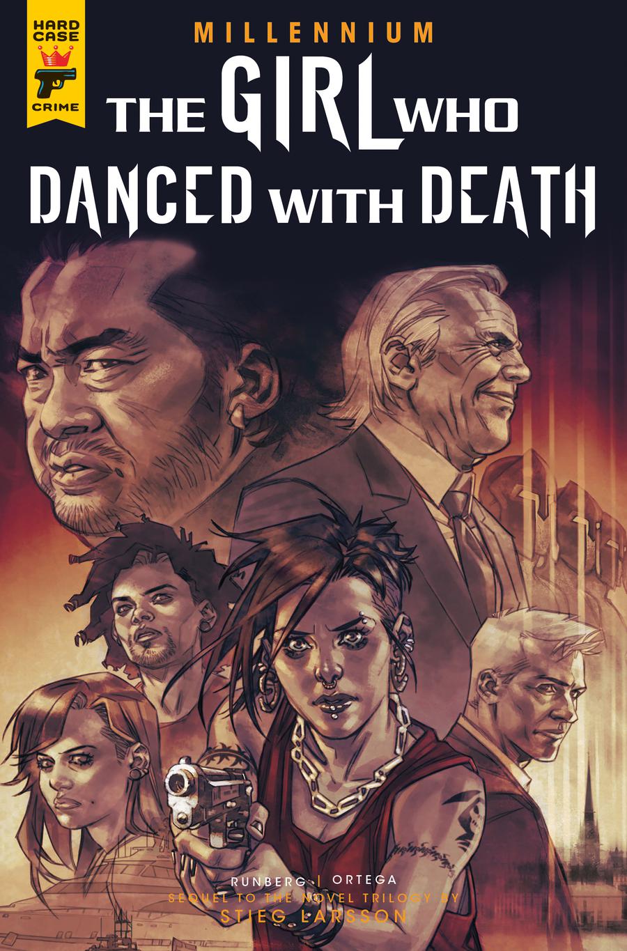 Hard Case Crime Millennium Girl Who Danced With Death #3 Cover B Variant Belen Ortega Cover