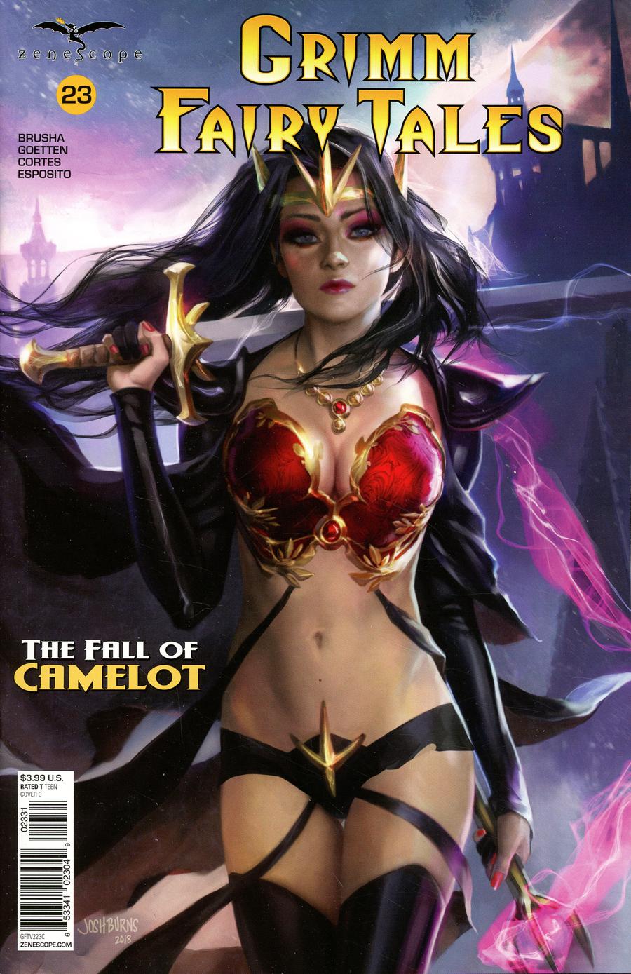 Grimm Fairy Tales Vol 2 #23 Cover C Josh Burns