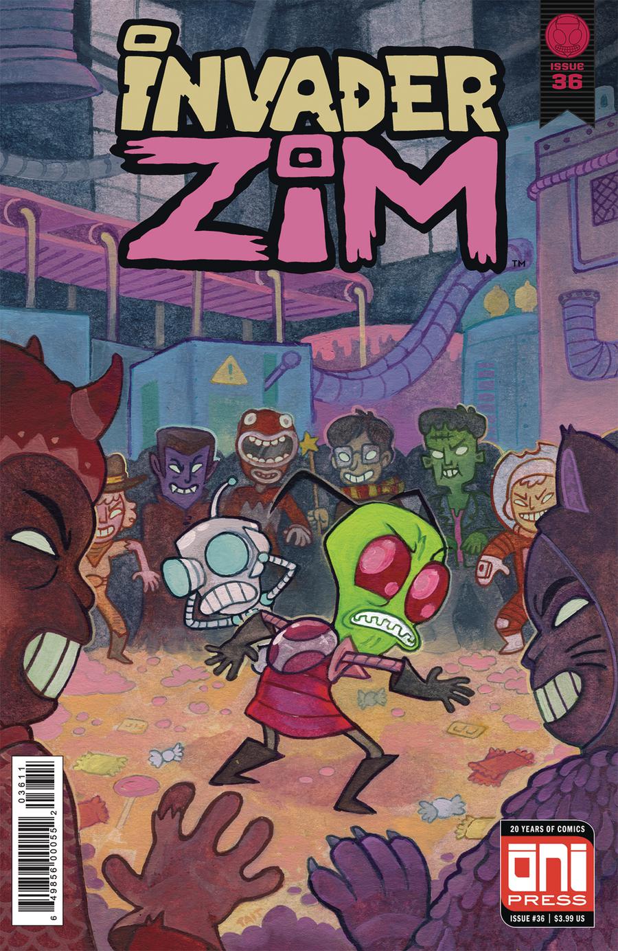 Invader Zim #36 Cover A Regular Tait Howard & Matthew Seely Cover