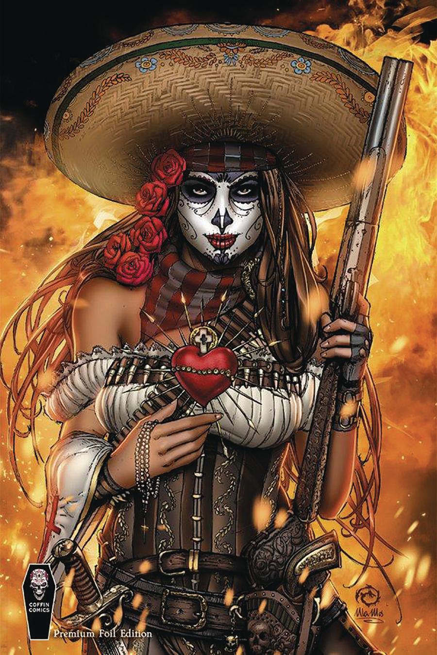 La Muerta Retribution #2 Cover C Variant Jesse Wichmann Premium Foil Cover