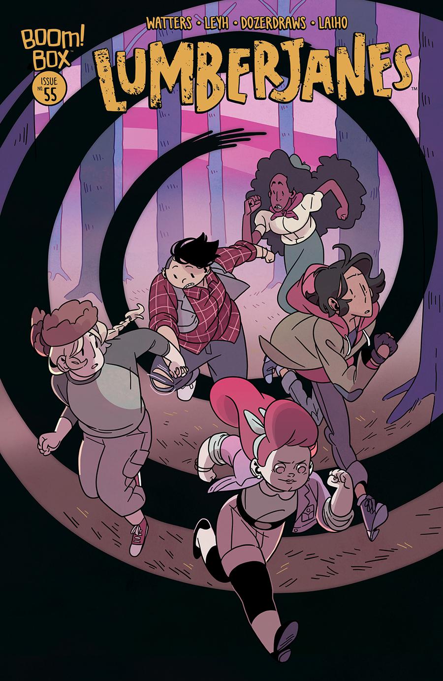 Lumberjanes #55 Cover A Regular Kat Leyh Cover